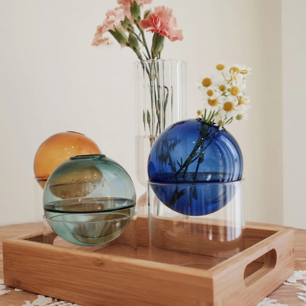 Vase Rond en Verre