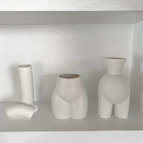 Vase en Céramique Corps Humain