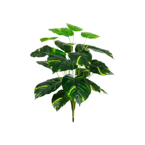 Plante Monstera Artificielle 75cm, 24 feuilles