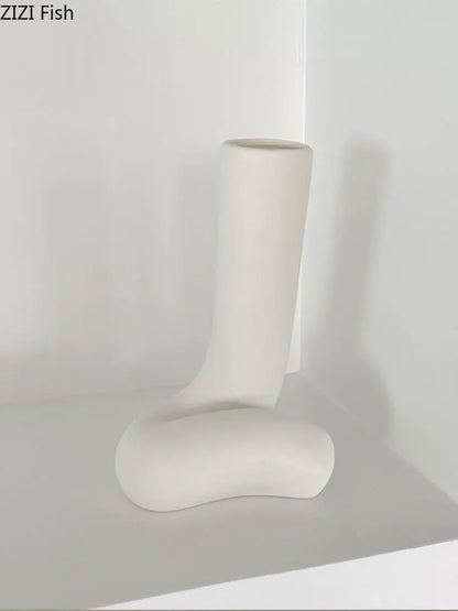 Vase en Céramique Corps Humain