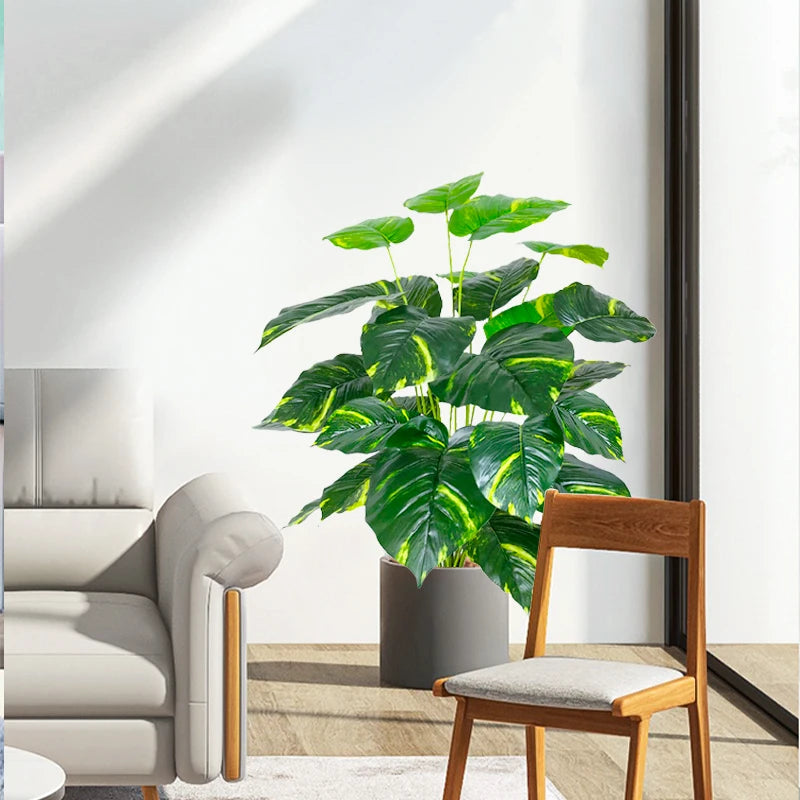 Plante Monstera Artificielle 75cm, 24 feuilles