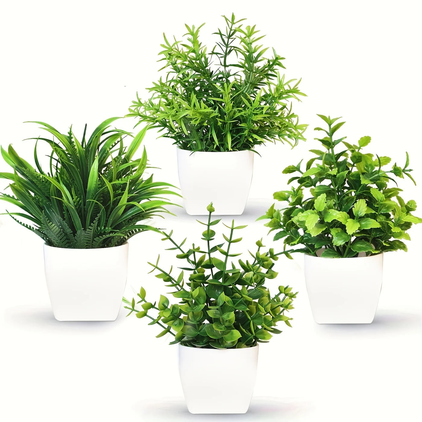 Plante artificielle en pot