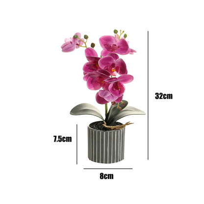 Phalaenopsis artificiel en pot